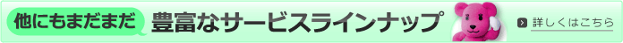 他にもまだまだ豊富なサービスラインナップ