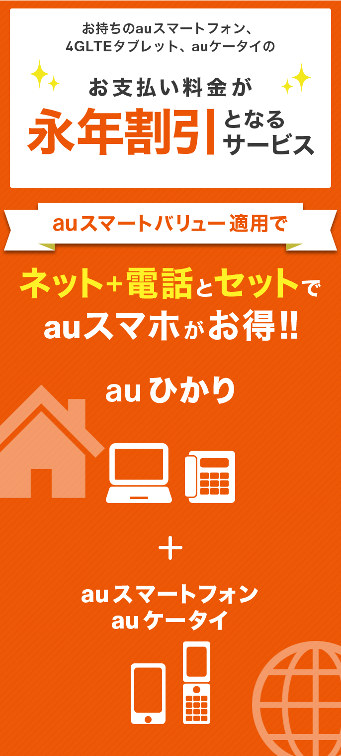 Auひかりご利用者向け Auスマートバリュー So Net