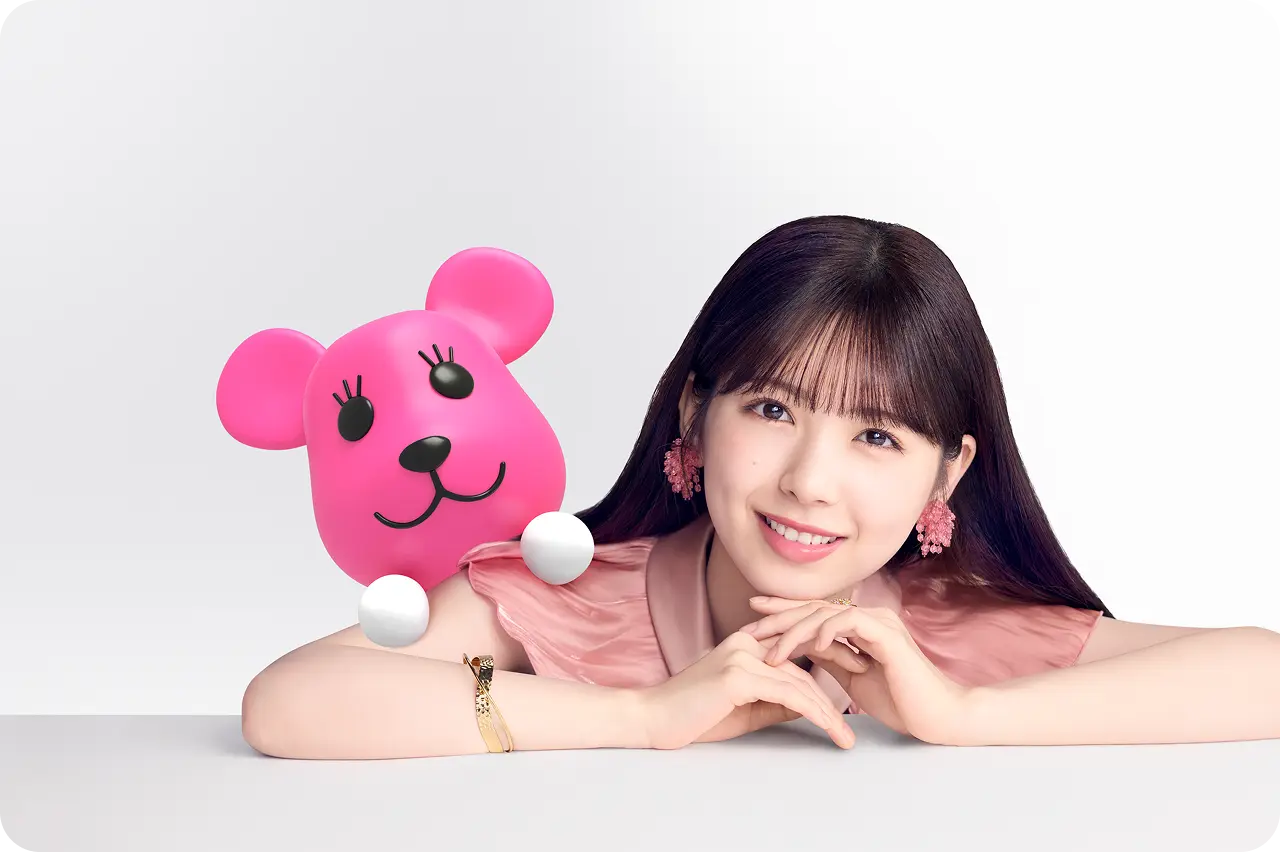 今月のメンバーと感動モモの写真