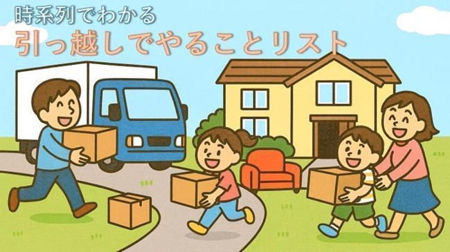 【時系列でわかる】引っ越しでやることリスト! 忘れてはいけない手続きを解説