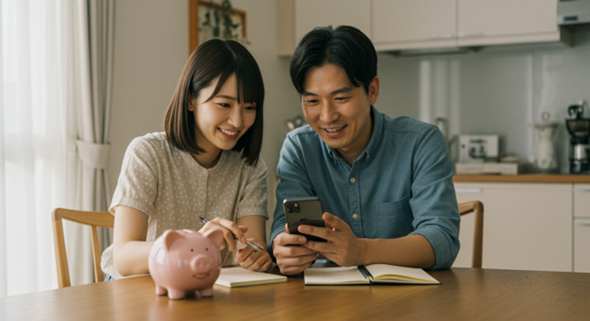 ４−３．家族やパートナーとの共有